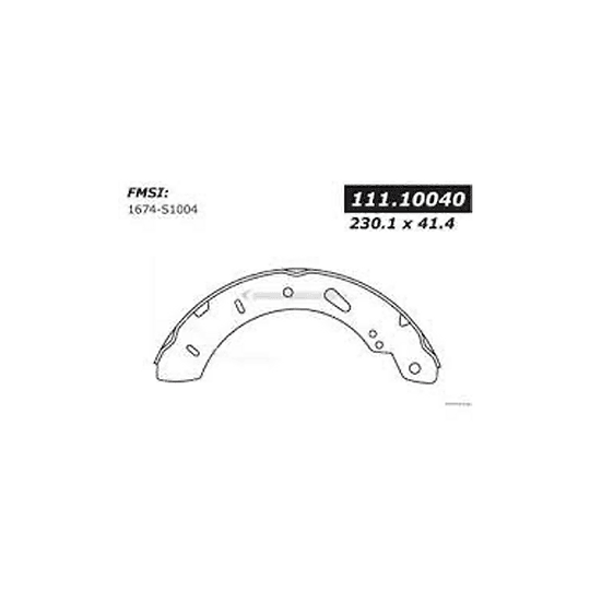 Balata Freno Ford Focus 2011-2018 Trasero