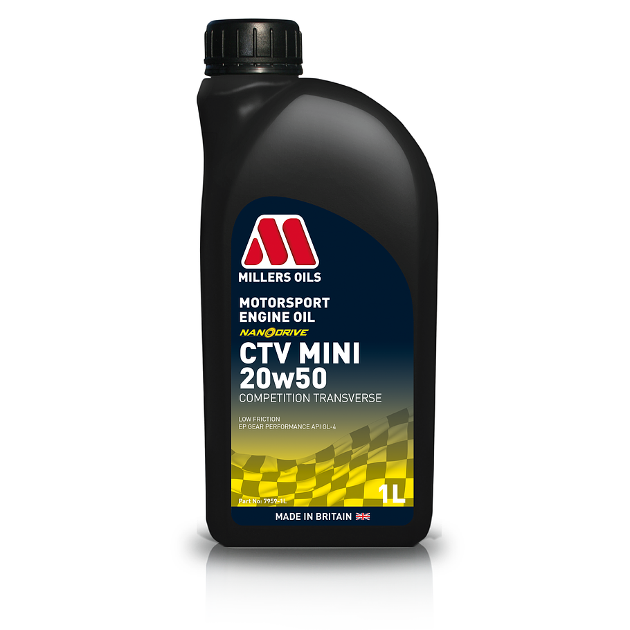 Aceite Motor MILLER´S CTV Mini 20w50  Formato 1L 1