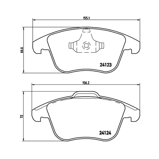 Pastillas Freno Land Rover Freelander LR2 2006-2015 Delanter