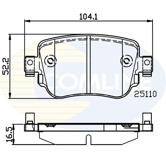 Pastillas Freno Skoda Octavia Combi 2012-2019 Trasero