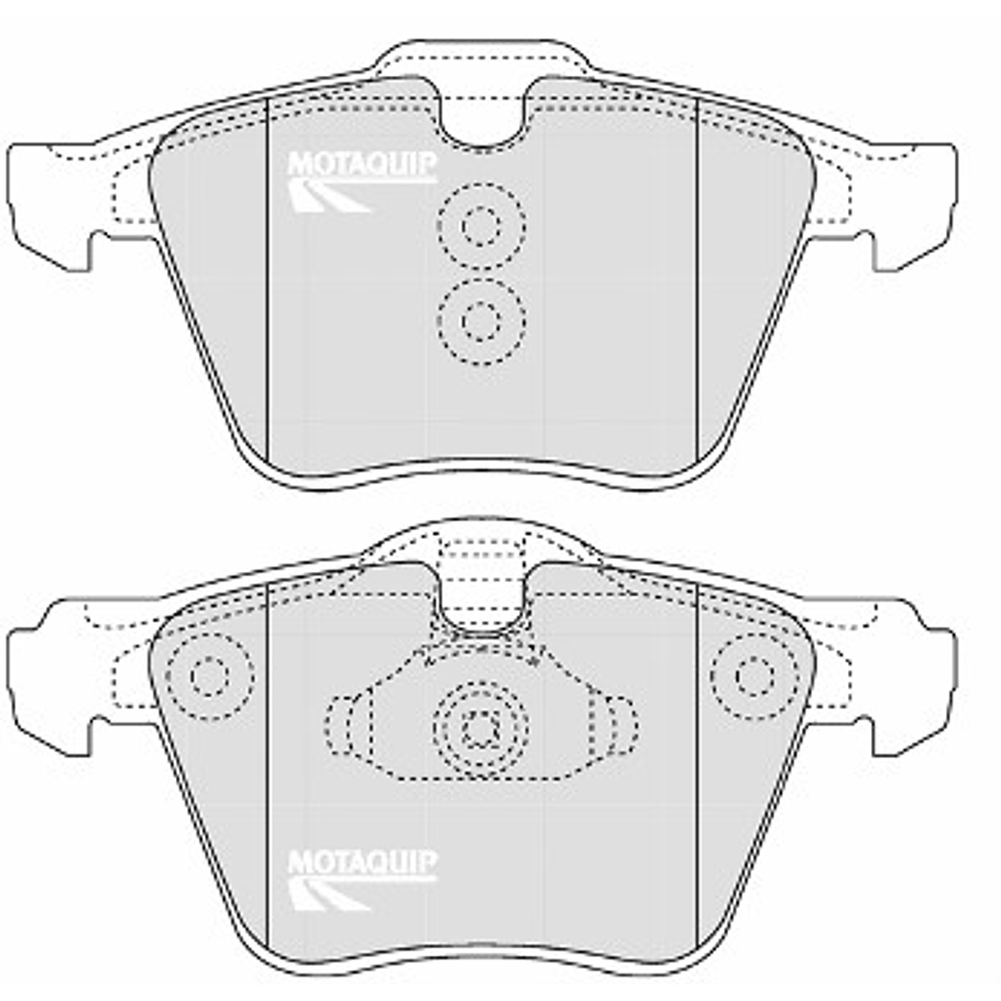 Pastillas Freno Ford Galaxy 2006-2015 Delantero 2