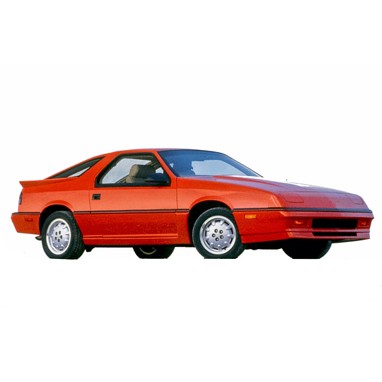 Pastillas Freno Dodge Daytona 1984-1993 Trasero