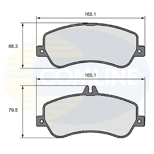 Pastillas Freno Mercedes Benz GLK250 2009-2015 Delantero