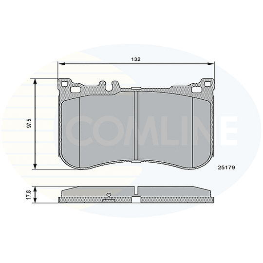 Pastillas Freno Mercedes Benz AMG CLS53 4Matic + 2018-2023 D