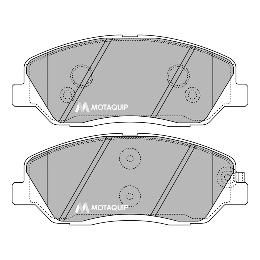 Pastillas Freno Hyundai Genesis 2008-2013 Delantero 2