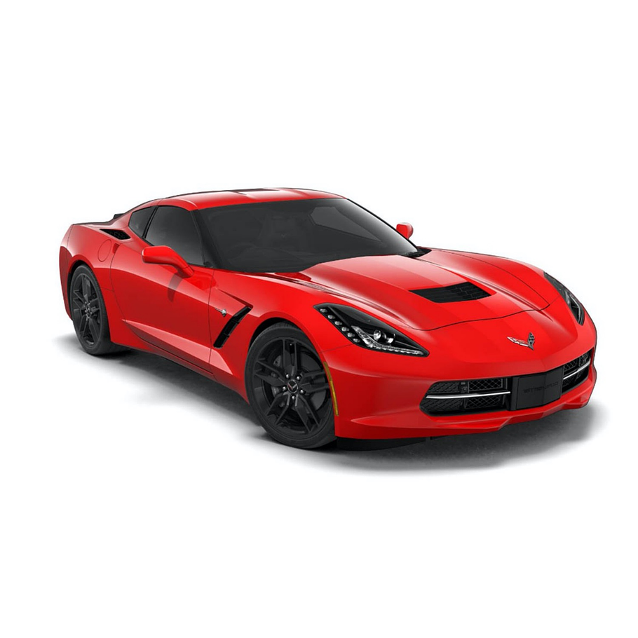 Pastillas Freno Chevrolet Corvette 2014-2019 Delantero 1