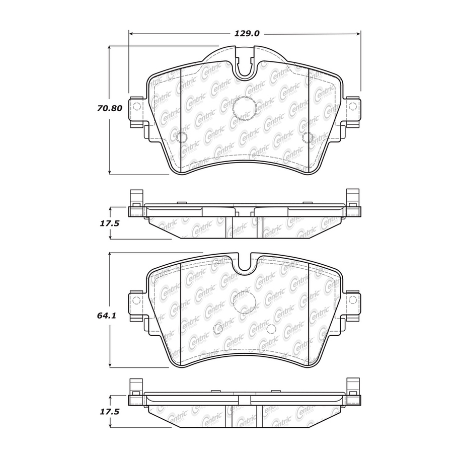 Pastillas Freno Mini Cooper 2014-2023 Delantero 2