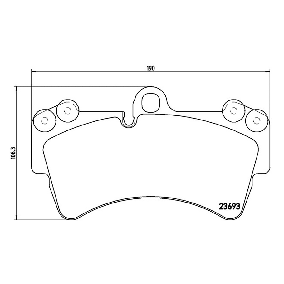 Pastillas Freno BREMBO P85065 1