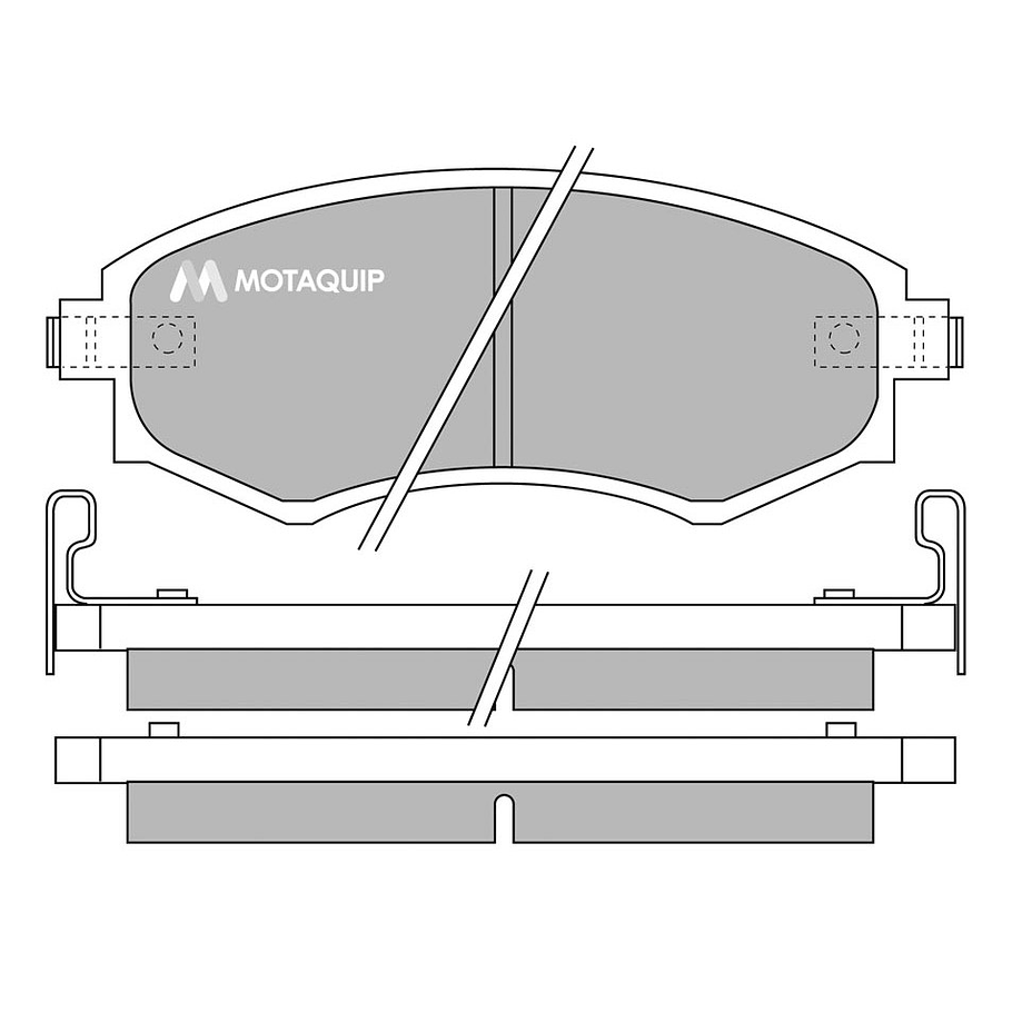 Pastillas Freno Nissan 240SX 1989-1994 Delantero 2