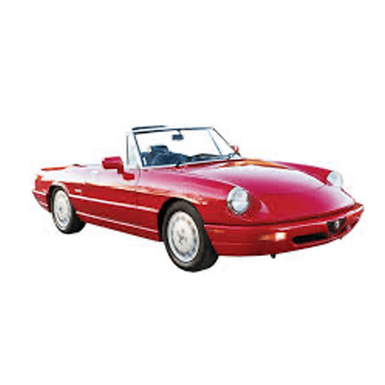 Pastillas Freno Alfa Romeo Spider 1983-1989 Delantero