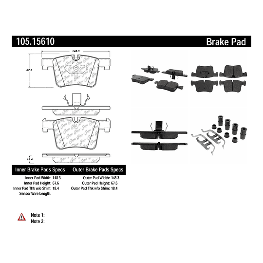 Pastillas Freno BMW 228i 2014-2021 Delantero