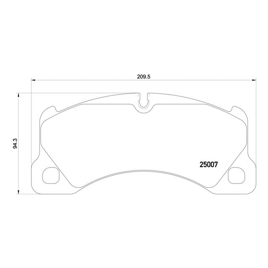 Pastillas Freno BREMBO P65021 1