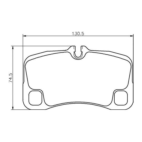 Pastillas Freno Porsche 911 GTS 2005-2012 Trasero