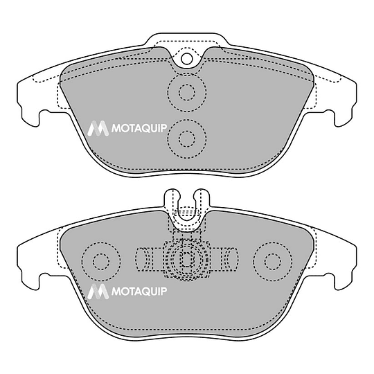 Pastillas Freno Mercedes Benz C250 2015-2021 Trasero