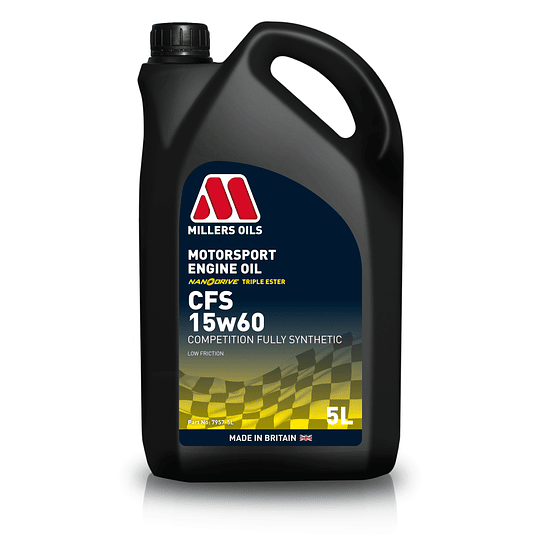 Aceite Motor MILLER´S Motorsport CFS 15w60 Formato 5L