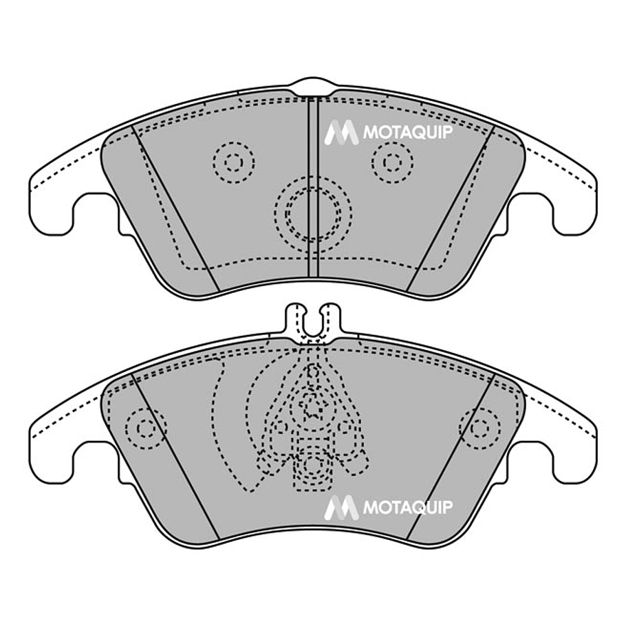 Pastillas Freno Mercedes Benz SLK350 2011-2020 Delantero 2