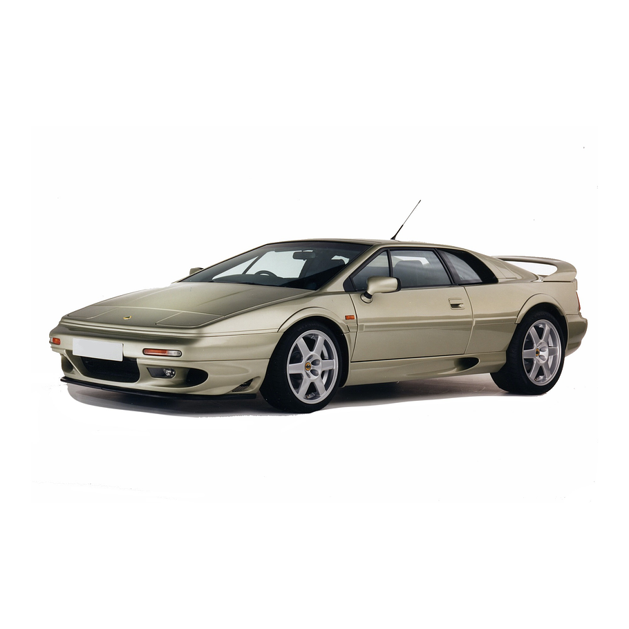 Pastillas Freno Lotus Espirit V8; V8 GT 1994-2004 Delantero, 1