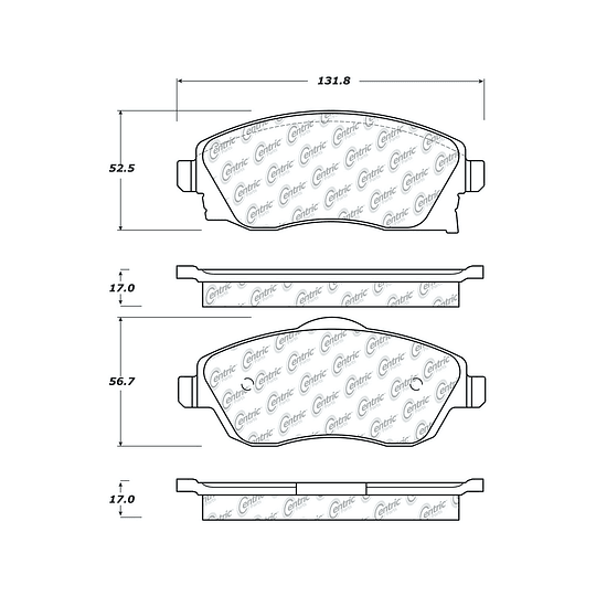 Pastillas Freno Opel Tigra 1994-2001 Delantero