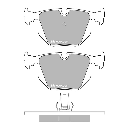 Pastillas Freno MOTAQUIP LVXL501