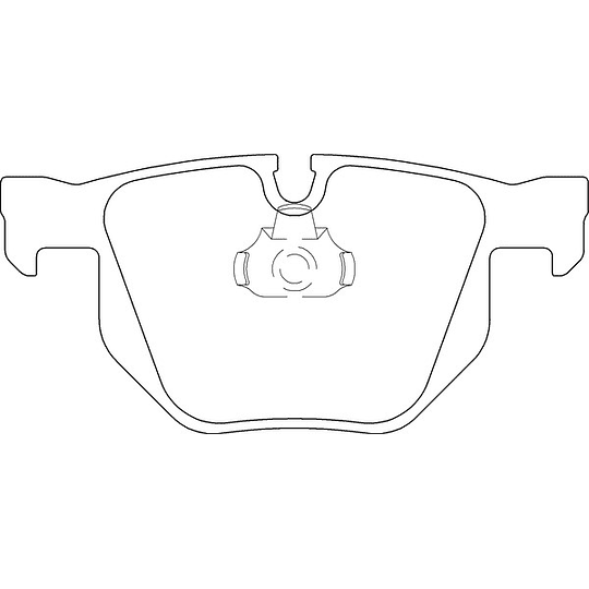 Pastillas Freno BMW 525i 2003-2010 Trasero