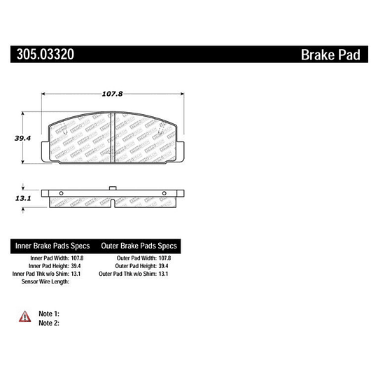 Pastillas Freno Mazda RX-7 1985-1991 Trasero