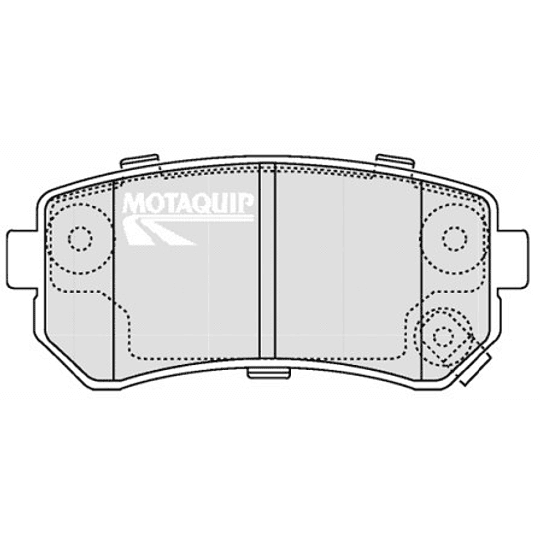 Pastillas Freno Hyundai Sonata 2010-2014 Trasero