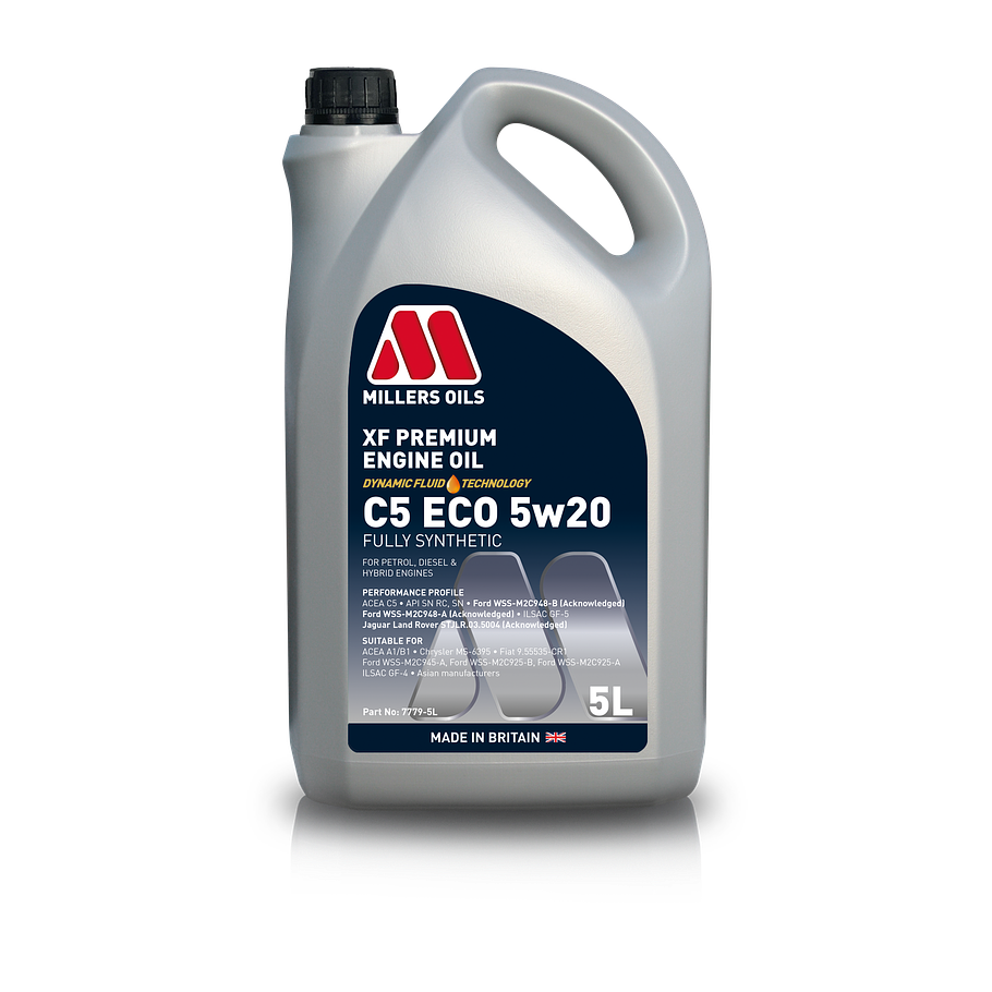 Aceite Motor MILLER´S XF Premium Engine Oil C5 ECO 5w20 Form 1