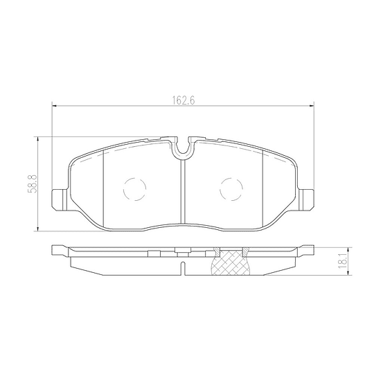 Pastillas Freno Land Rover Discovery 2004-2009 Delantero