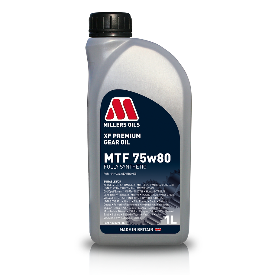 ATF MILLER´S XF Premium MTF 75w80. Formato 1L 1