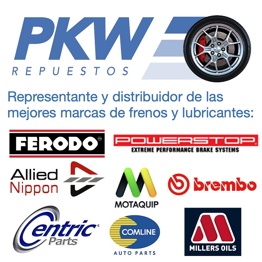 Pastillas Freno Volkswagen EOS 2006-2016 Trasero 6