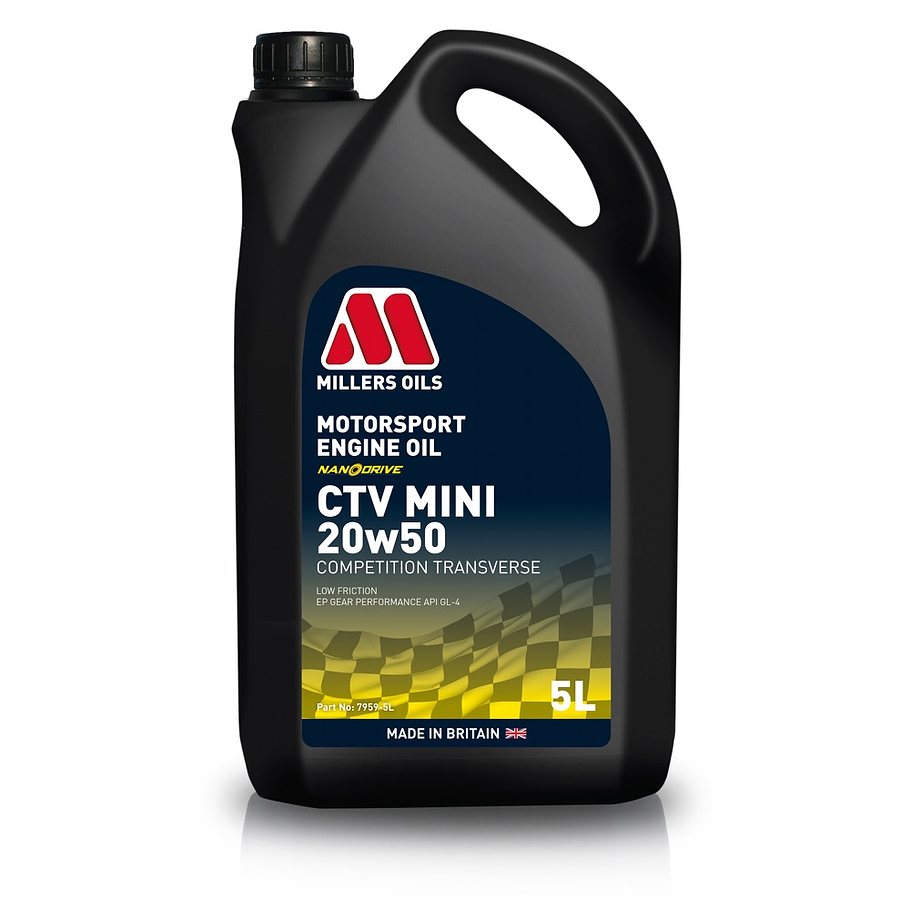 Aceite Motor MILLER´S CTV Mini 20w50  Formato 5L 1
