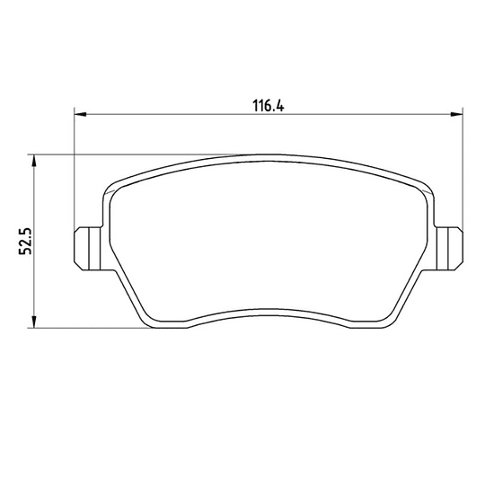 Pastillas Freno Renault Clio 2012-2020 Delantero