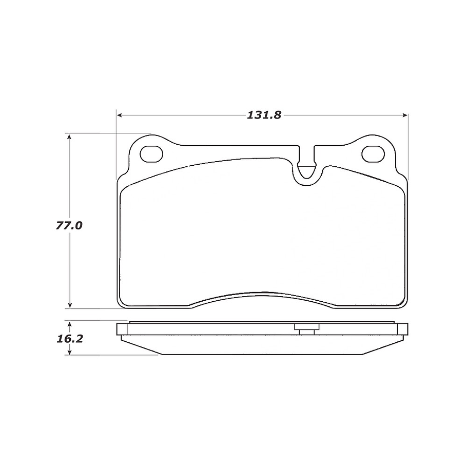 Pastillas Freno Land Rover Range Rover 2002-2012 Delantero 2