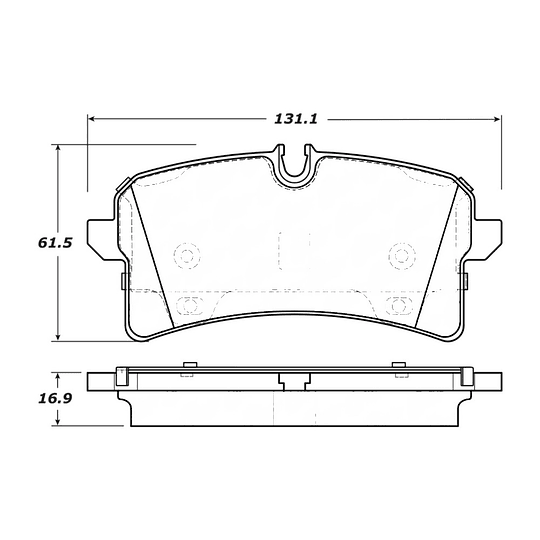 Pastillas Freno Audi S6 2012-2018 Trasero