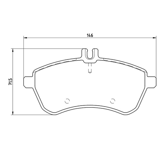 Pastillas Freno Mercedes Benz C230 2008-2014 Delantero