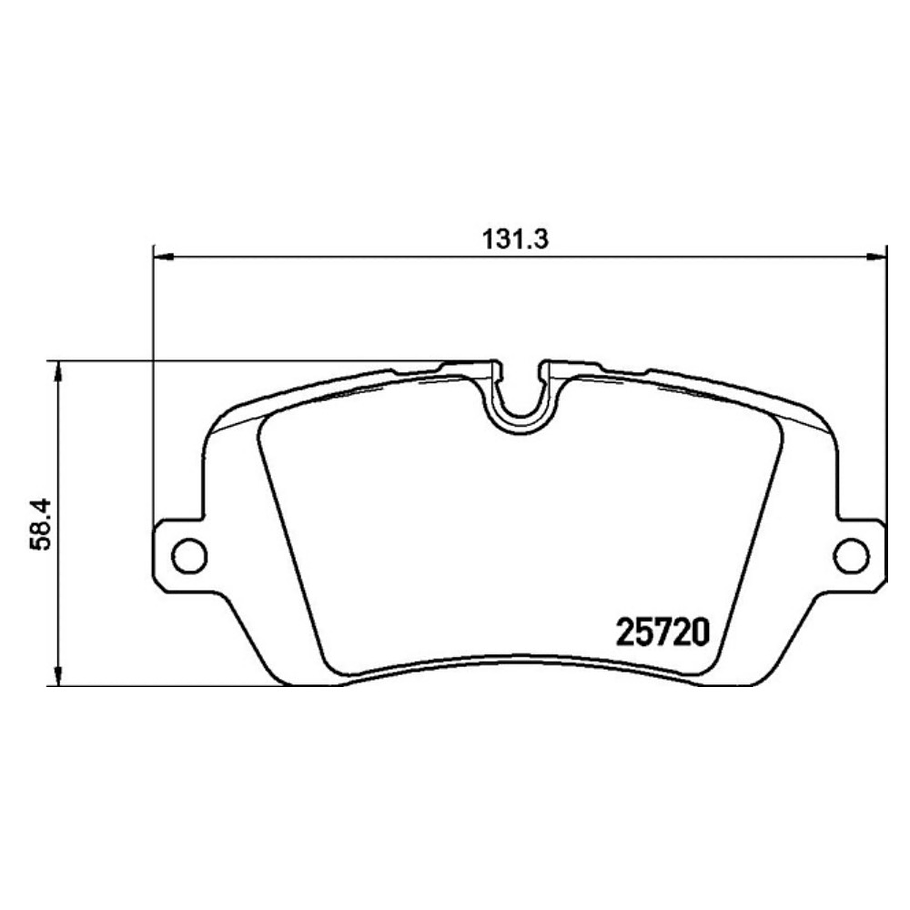 Pastillas Freno Land Rover Range Rover 2012-2021 Trasero 2