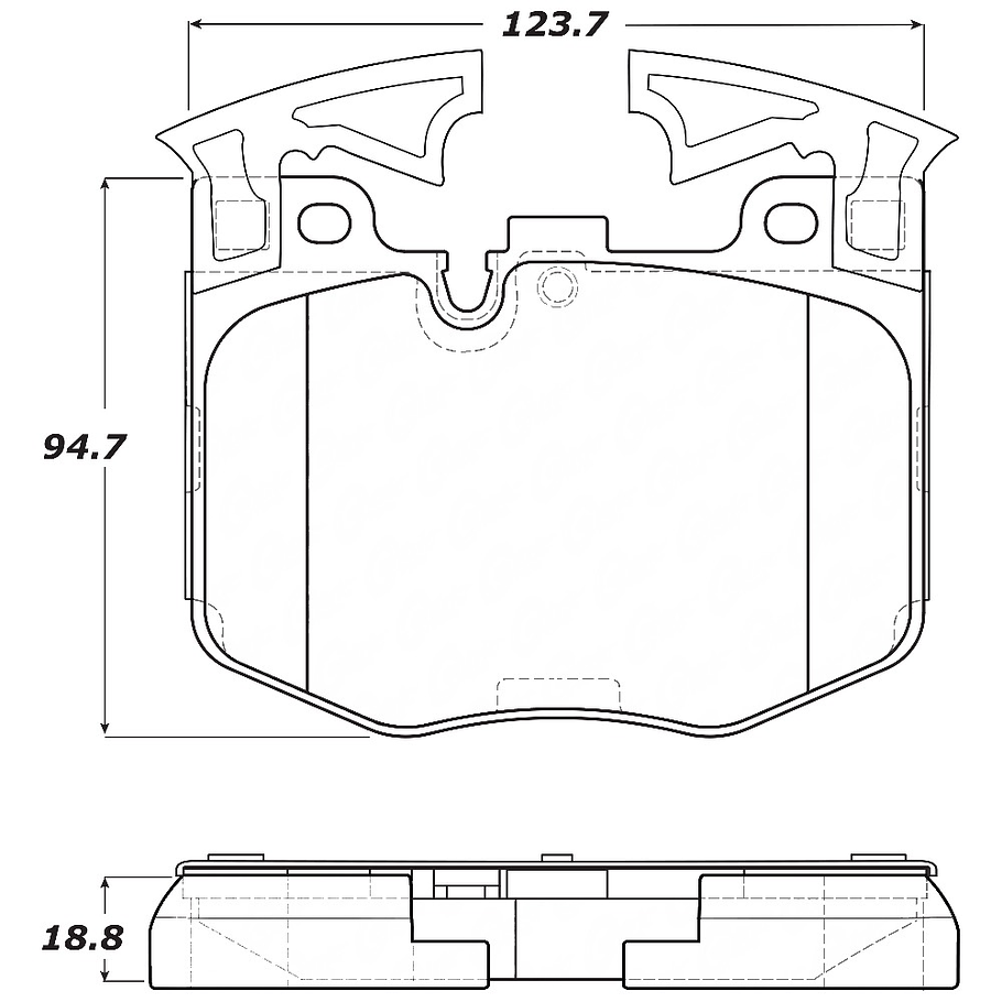 Pastillas Freno BMW M340d 2019-2023 Delantero 2