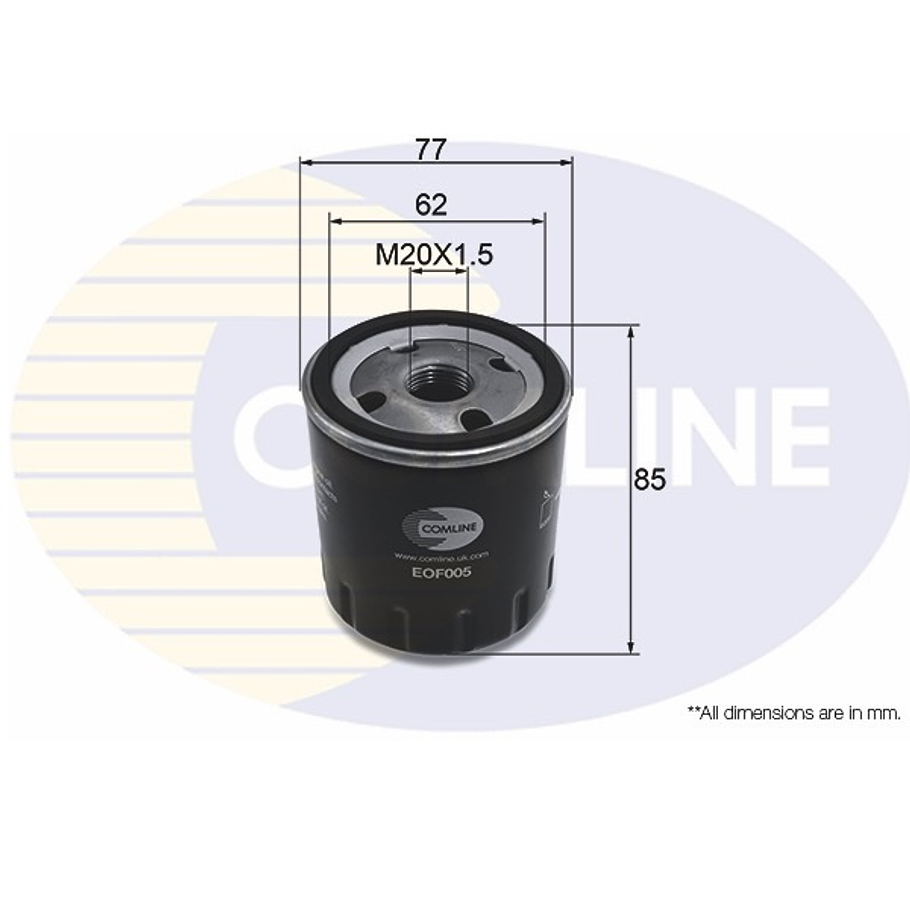 Filtro Aceite Renault Espace 1988-1991 7
