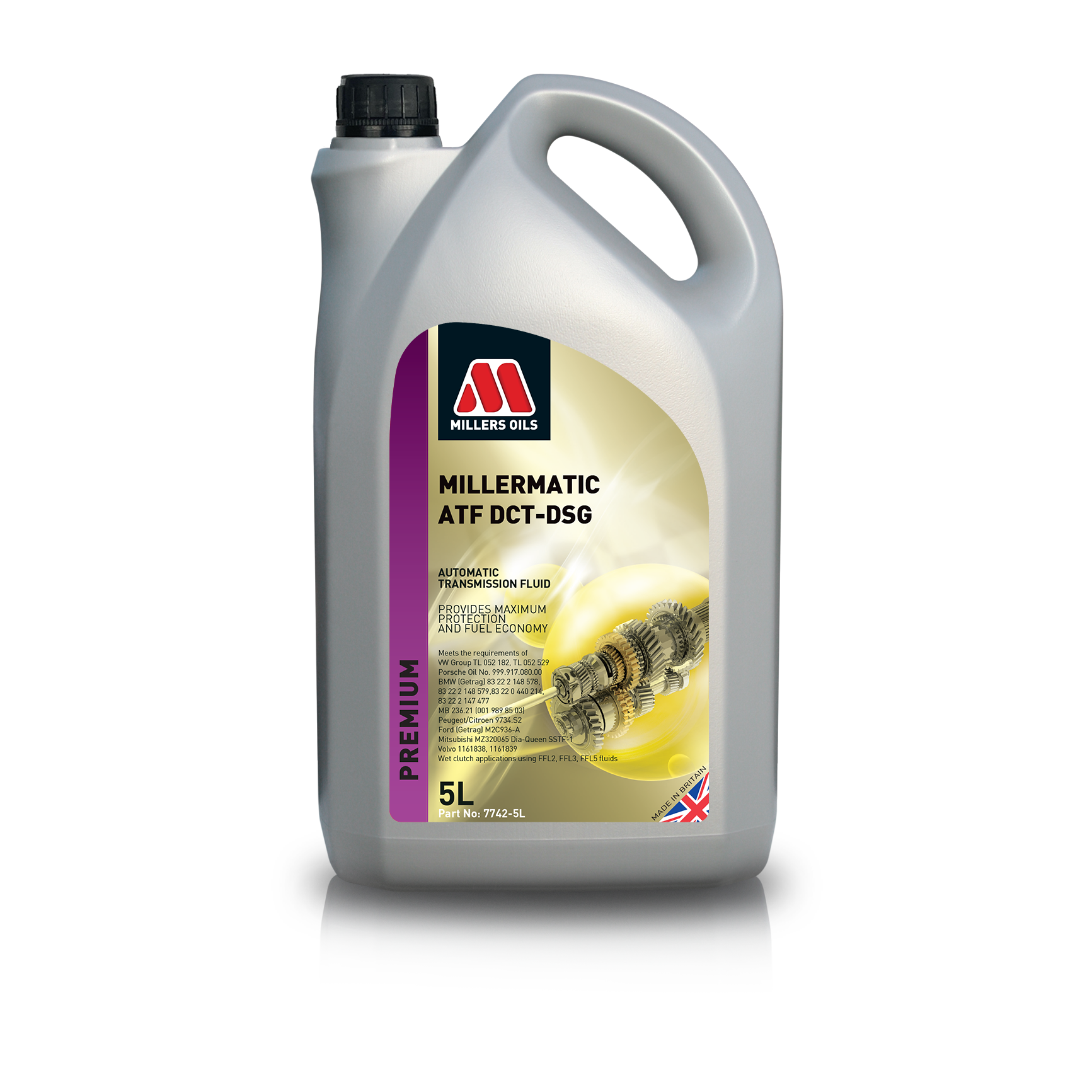 ATF MILLER´S Millermatic ATF DCT-DSG Formato 5L