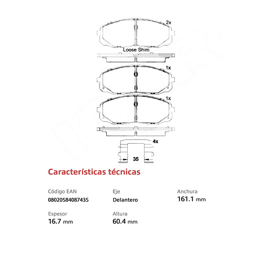 Pastillas Freno POWERSTOP 17-1814