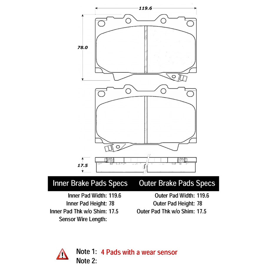 Pastillas Freno POSIQUIET 106.07720 1
