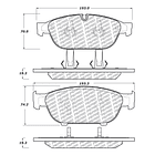Pastillas Freno Audi A6 Allroad 2012-2018 Delantero 4