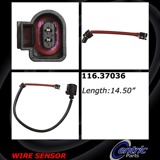 Sensor Desgaste Porsche Cayenne 2003-2010 Delantero