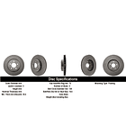 Disco Freno BMW 640i xDrive Gran Coupe 2011-2018 Delantero 2