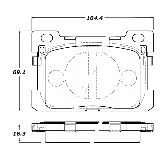 Pastillas Freno POWERSTOP 17-1934