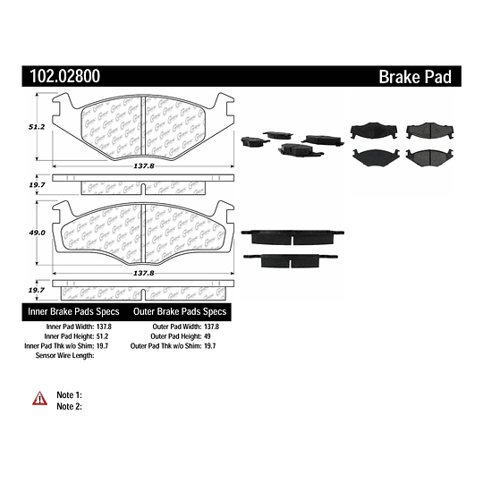 Pastillas Freno Volkswagen Golf Cabriolet 1993-2002 Delanter