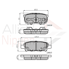 Pastillas Freno ALLIED NIPPON ADB31290 1