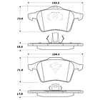 Pastillas Freno Ford Focus 2004-2011 Delantero 4