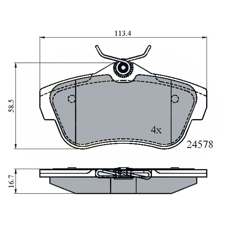 Pastillas Freno COMLINE CBP01622 2