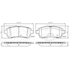 Pastillas Freno Daihatsu Materia 2006-2012 Delantero 2